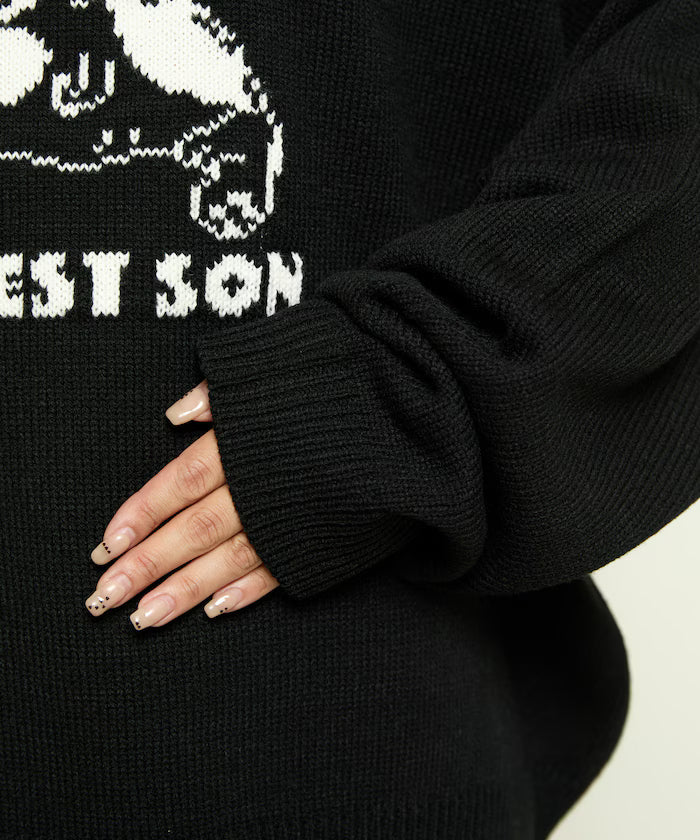 French Bulldog Dog Design Knit Limited Edition