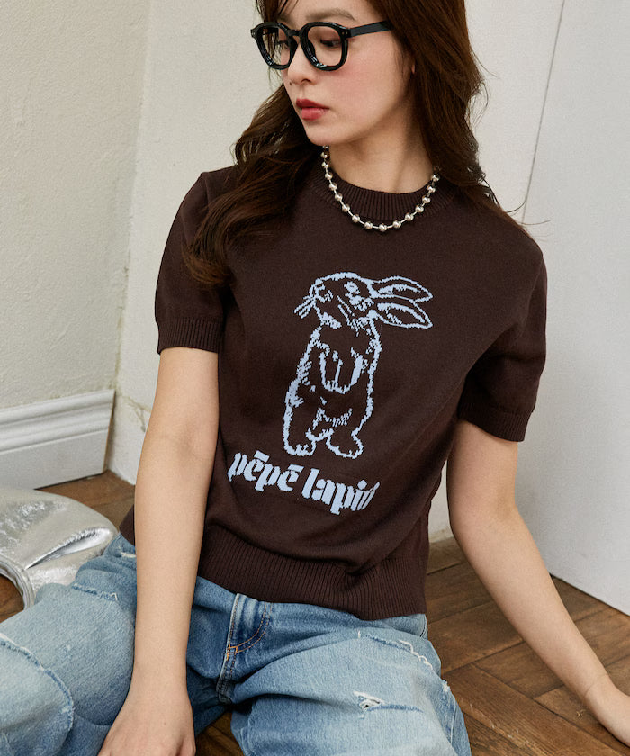 Rabbit Summer Knit Top Limited Edition