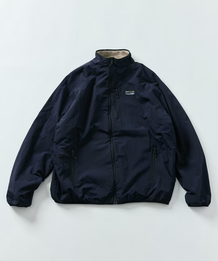 Relaxed Fit Nylon Fleece Reversible Blouson [Limited Release]