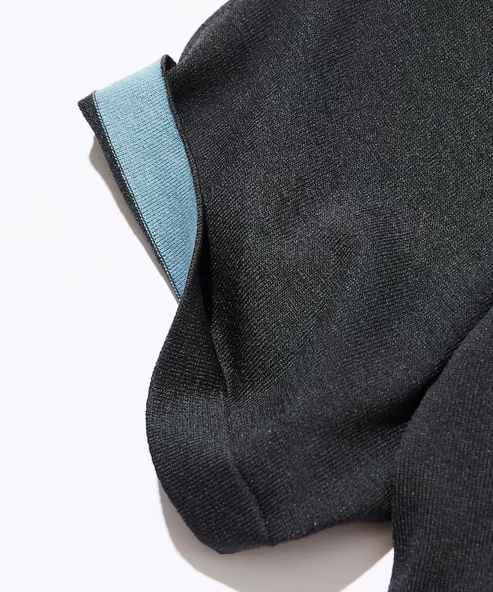 Relax Fit Relax Fit Cool Touch Color Block Henry Neck Pullover 【Limited Edition】