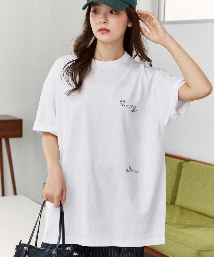 VINCIBLE SLEEP Cat Print T-Shirt Limited Edition