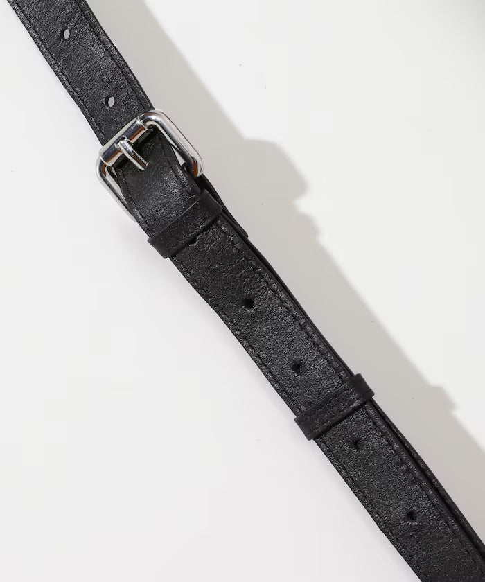 Leather Waist Pouch / Cowhide / Water-Repellent Leather