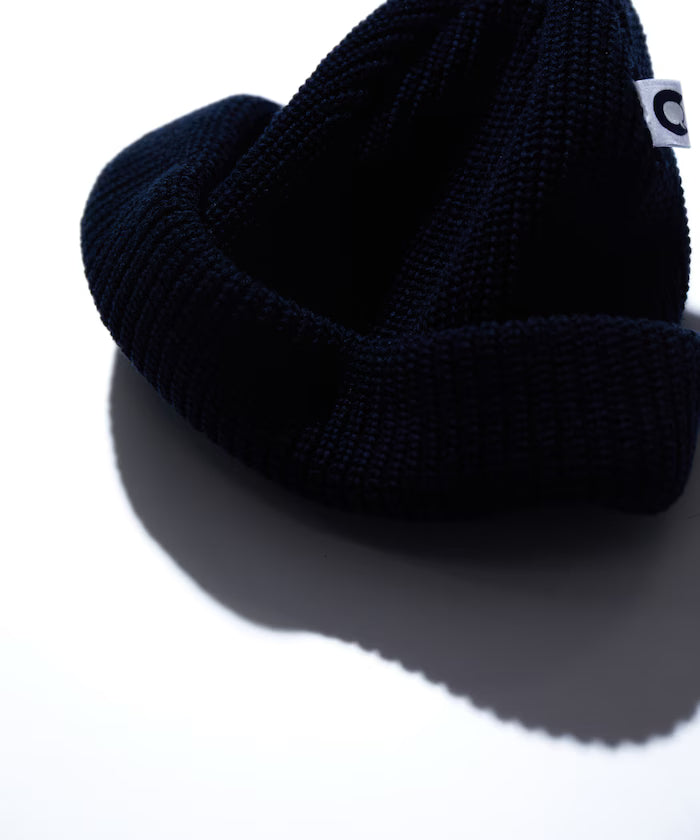 Cotton Linen Roll Knit Cap