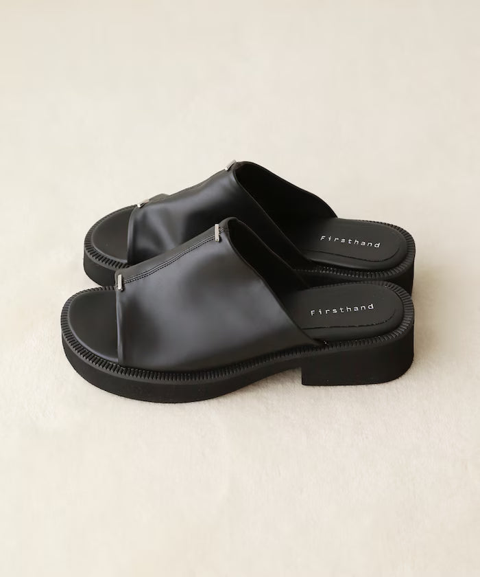 Point Silver Covered Sandals