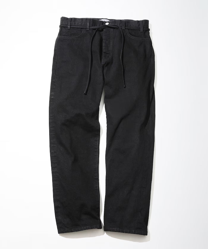Selvedge Denim Pant “straight” - Black
