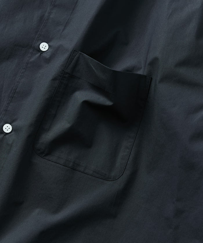 Relax Fit Relaxed Fit Band Collar Short Sleeve Shirt [Limited Edition]