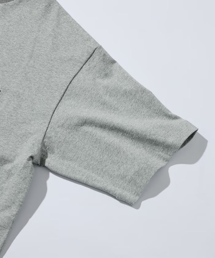 6oz Front Logo Embroidery Crew Neck T-Shirt / Back Print T-Shirt PRINT LEFT CHEST EMBROIDERY BOX FIRST