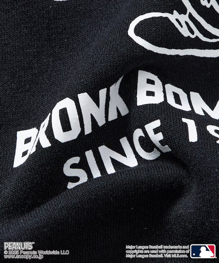 MLB×PEANUTS Exclusive Big Silhouette Back Print Crew Neck Sweat/YANKEES [Limited Edition]