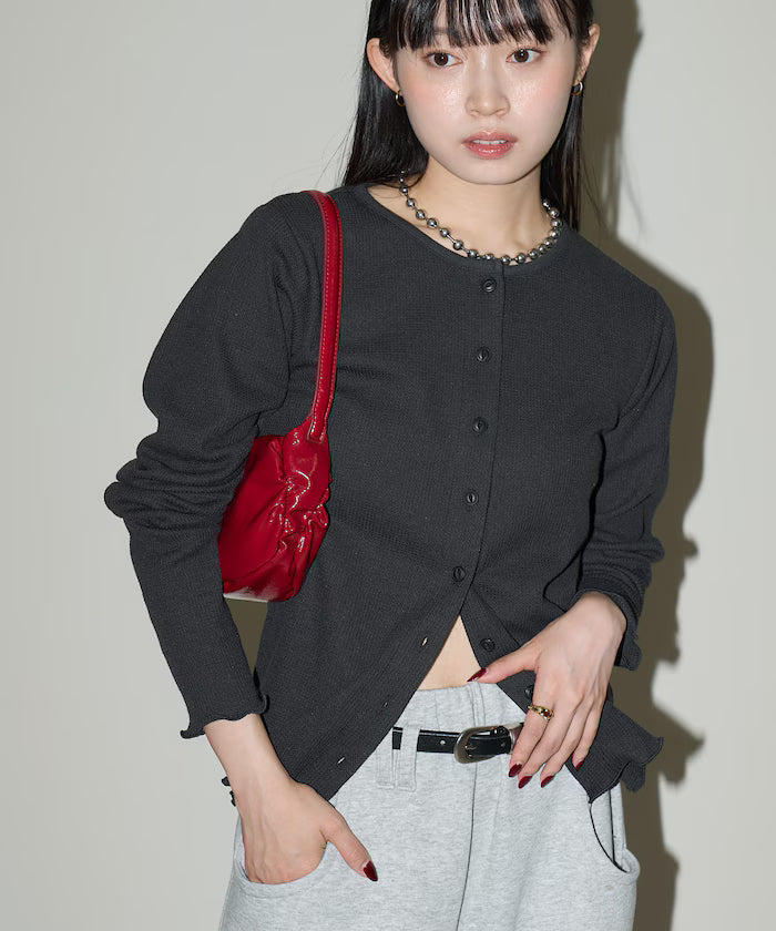 Mini Waffle Mellow Cardigan Limited Edition