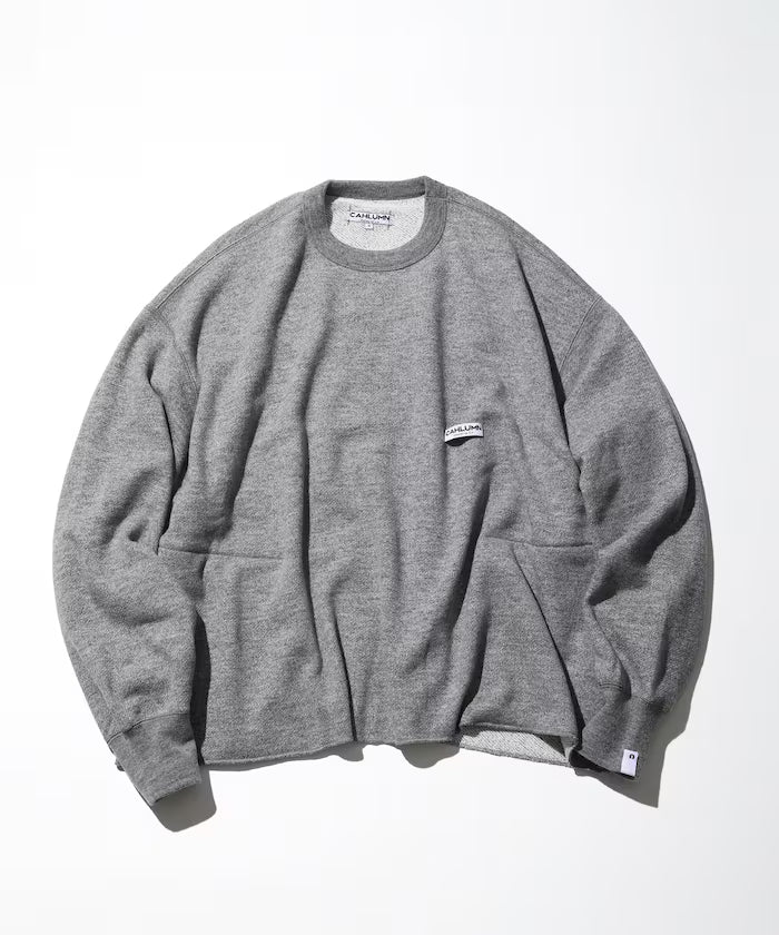 Wool Cotton Loop Back Sweatshirt