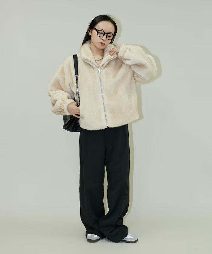Short Length Fake Fur Blouson Limited Release