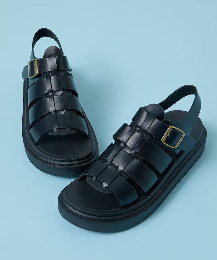 Leatherlet Gurka Sandals / Platform Sole [23=28cm] 【Limited Edition】