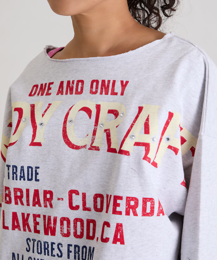 2WAY Front-Back Big Logo T-Shirt