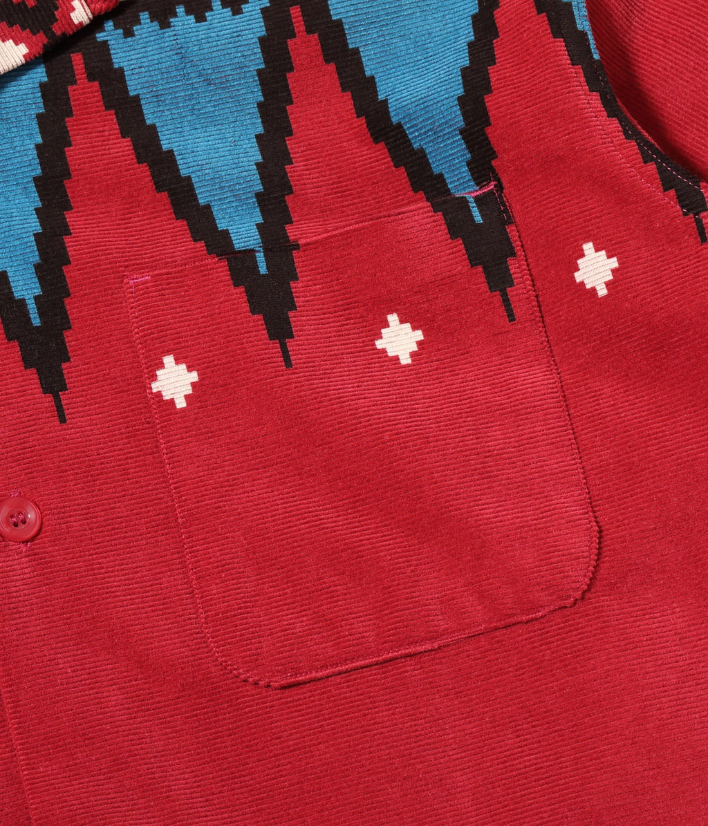 Mid 1950s Style Corduroy Sports Shirt “GUATEMALA”
