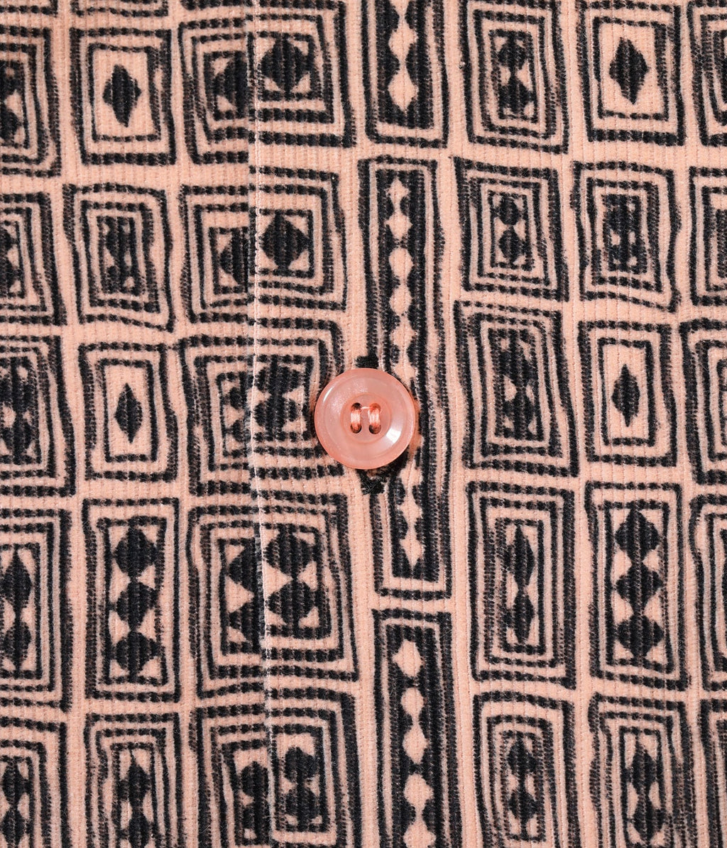 Mid 1950s Style Corduroy Sports Shirt “DIAMOND”