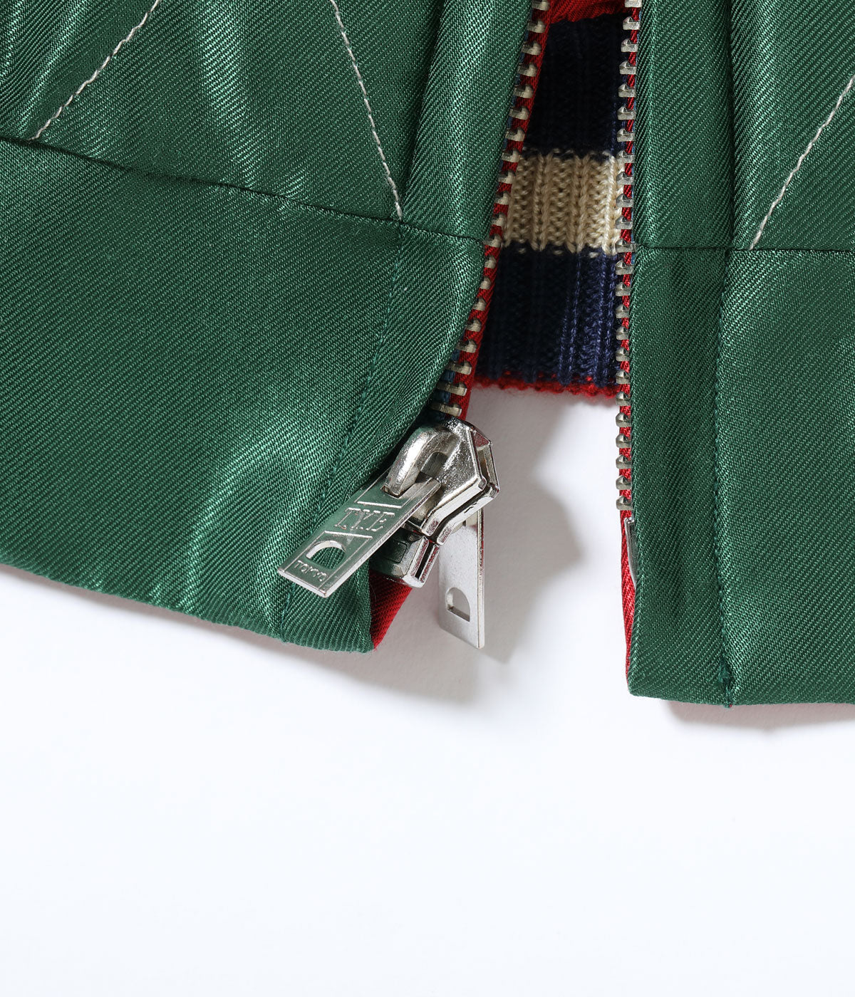 Early 1950s Style Acetate Quilted Souvenir Jacket “JAPAN MAP” × “GOLD DRAGON”