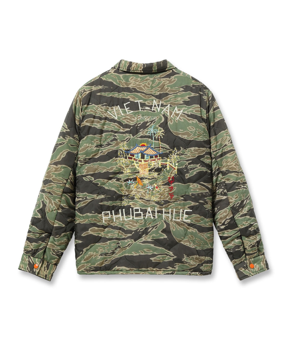 Mid 1960s Style Reversible Vietnam Jacket “VIET-NAM MAP” × “LANDSCAPE”