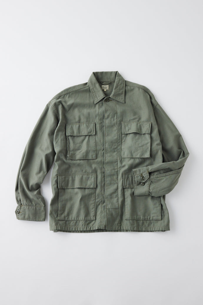 GL15365 / LIGHT BACKSATIN B.D.U JACKET - OLIVE