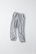 GL49229 / LOOPWHEEL SWEAT EASY PANTS UNEVEN DYED - H.GRAY
