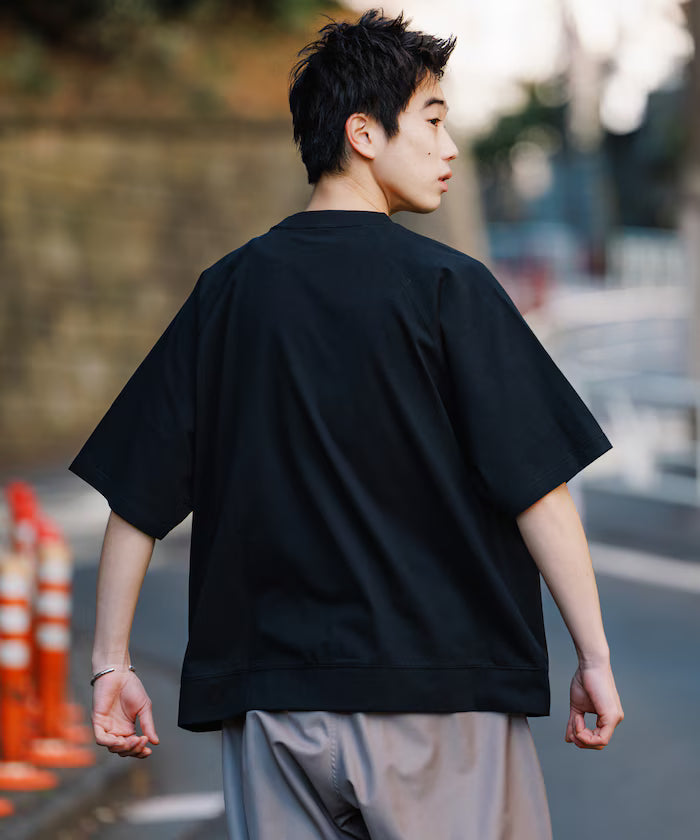 STORATECH/Stratech Lightweight Wide Silhouette Raglan T-Shirt/Antibacterial/Odor Resistant/Antimicrobial/UV Cut/Contact Cooling Moisture-Wicking 【Limited Edition】