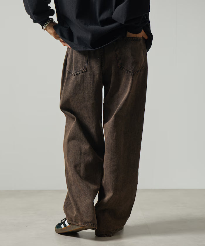 Wide Straight Denim Pants [Limited Edition]