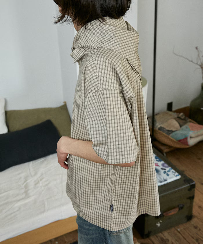 LOVE POP STUDIO Half Sleeve Shirt with Scarf Limited Edition