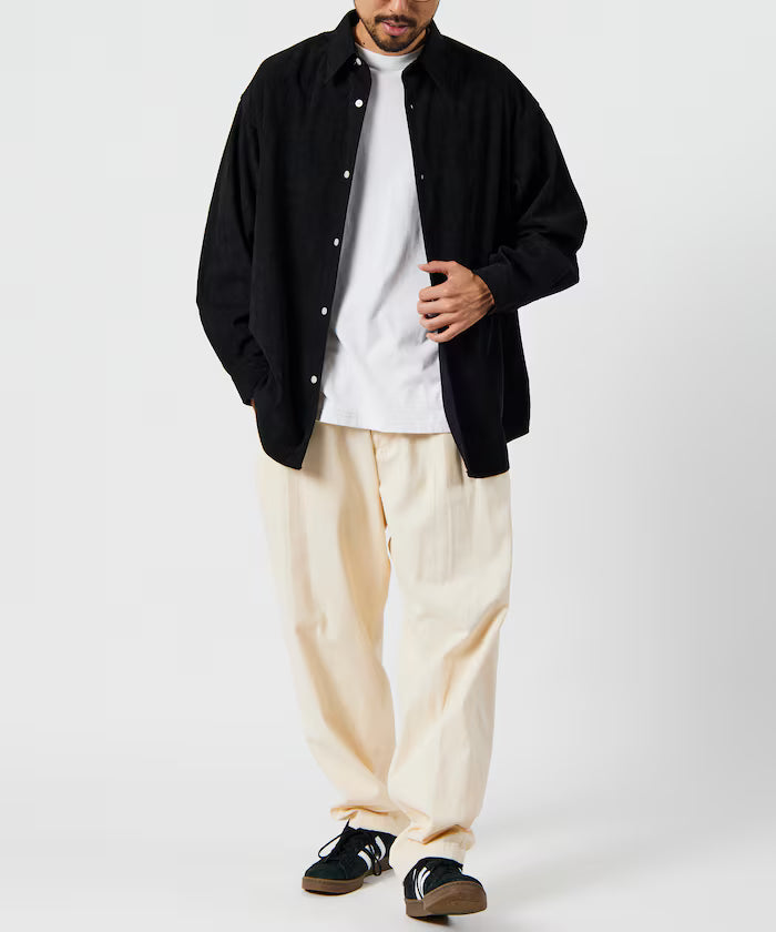 Relax Fit Relaxed Fit Corduroy Regular Collar Shirt [Limited Edition]