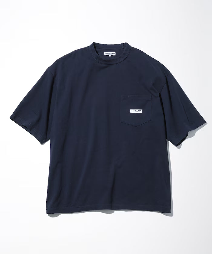 Heavy Weight Jersey Pocket T-Shirt - Navy
