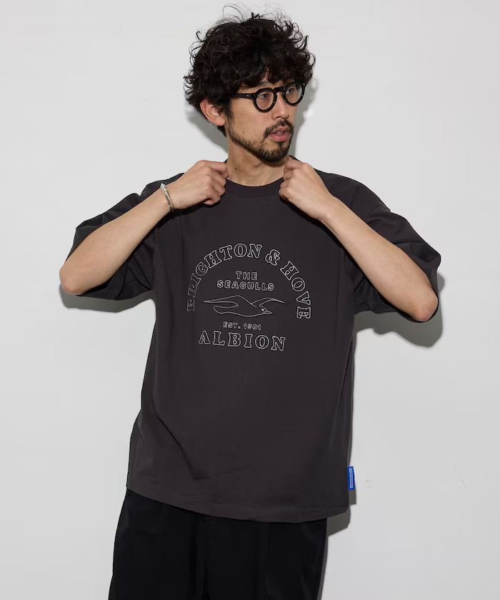 [5/22 12:00~ Release] Brighton & Hove Albion FC - SEAGULLS HERITAGE LOGO TEE