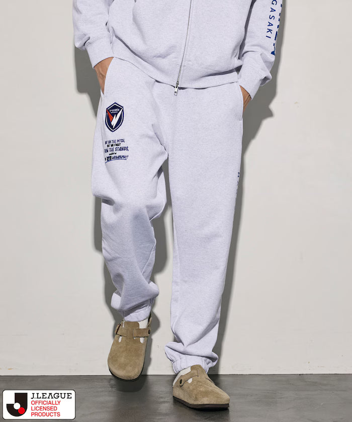 [Sales start on 3/19 at 10:00] J.LEAGUE × FREAK'S STORE Special Order SUPPORTERS SWEAT PANTS [V-Varen Nagasaki]