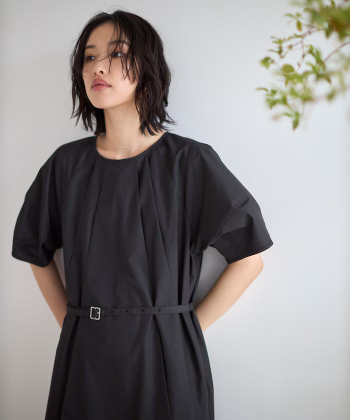 Balloon Sleeve 2WAY Dress / 5 Minute Sleeve