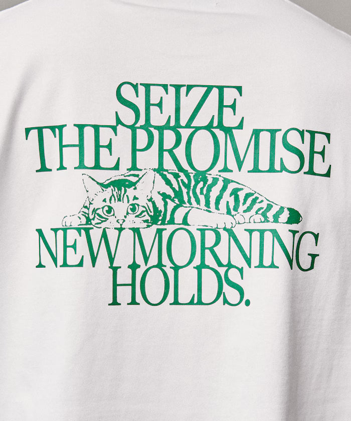 <Functional Material> PROMISE Cat Print T-Shirt Limited Release