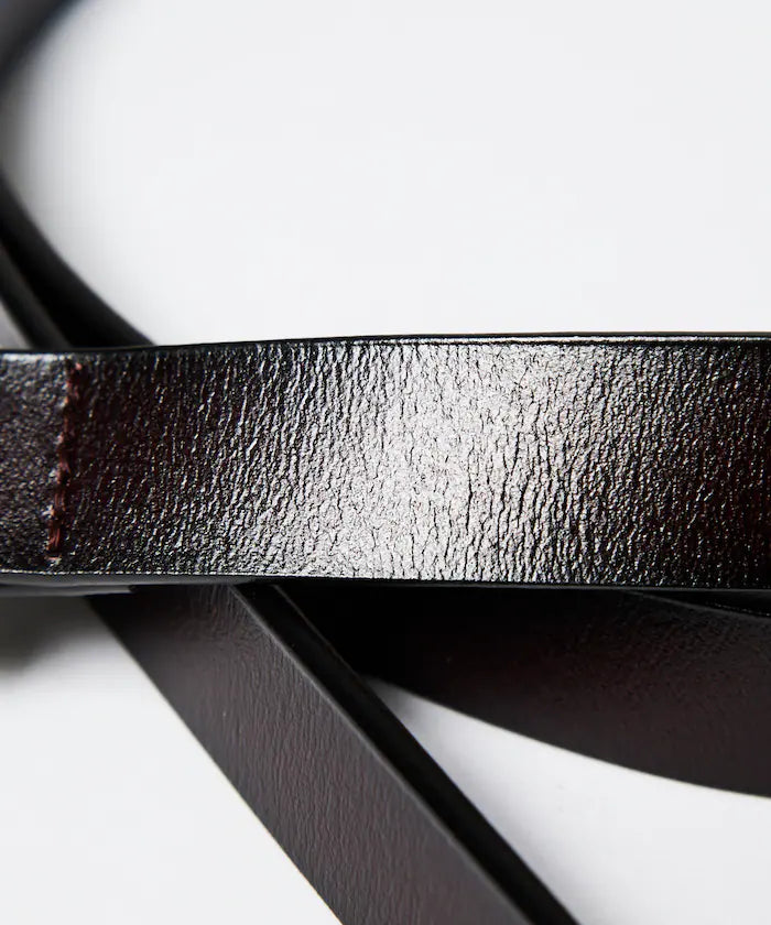 Cowhide Western Narrow Belt