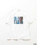 [March 13, 12:00 Release] TBS Drama 'Keizoku' Collaboration 'MAYAMA' Front Print Short Sleeve Crew Neck T-Shirt A - White