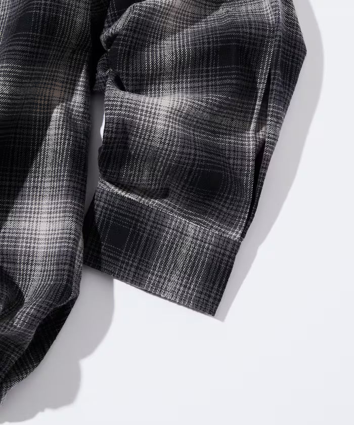 Wide Silhouette Ombre Check Spindle Shirt [Limited Edition]