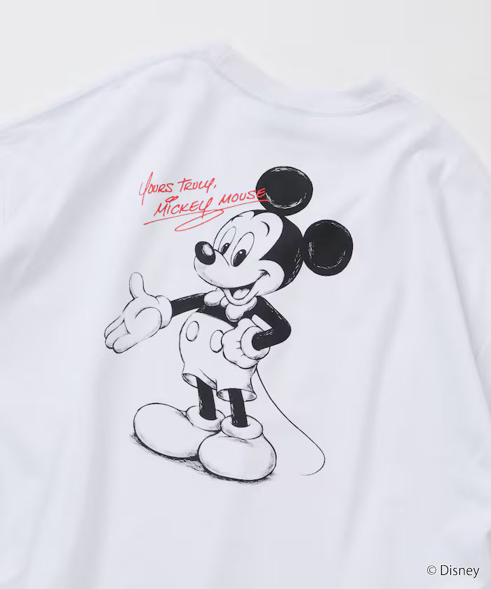 Limited Edition DISNEY Exclusive Mickey Mouse Back Print Crew Neck T-Shirt
