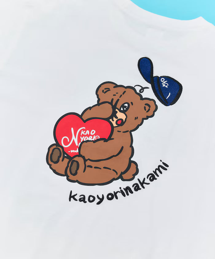 [Sales start on May 22, 12:00] kaoyorinakami × FREAK'S STORE/ Kaoyorinakami exclusive Swary Punch Bear Tee