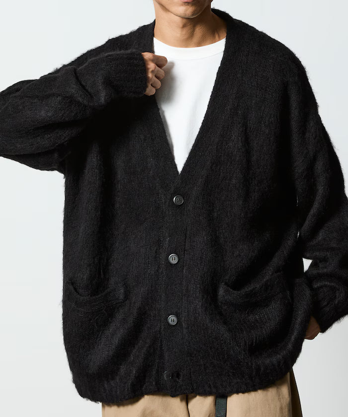 Relax Fit Shaggy Knit Loose Cardigan 【Limited Edition】
