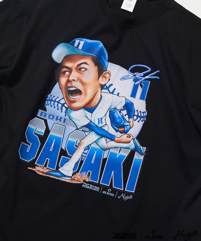[March 5, 12:00 Release] MLB PLAYERS × RYNO SPORTS × FREAK'S STORE Exclusive [SASAKI] GRAPHIC TEE