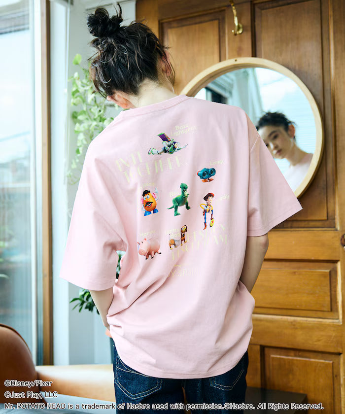 [TOY STORY] Exclusive Back Print Crew Neck T-Shirt / RANDOM [Limited Edition]