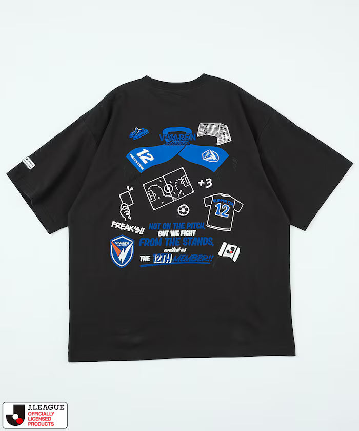 [Available for sale from May 15, 12:00] J.LEAGUE × FREAK’S STORE Limited Edition SUPPORTERS SHORT SLEEVE TEE [V.Varen Nagasaki]