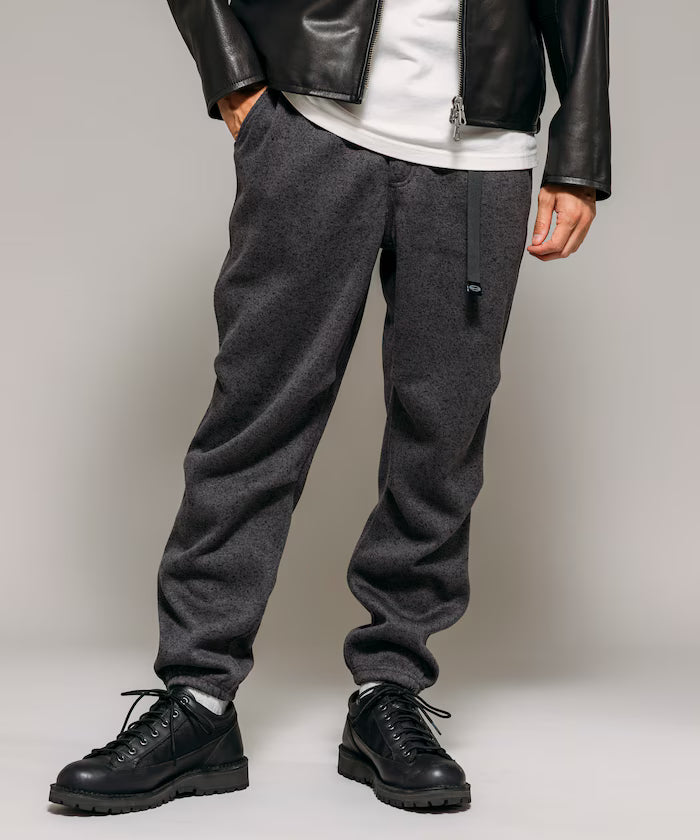 Relaxed Fit Knit Fleece Easy Jogger Pants