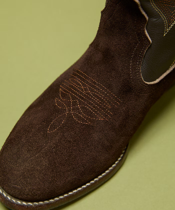 Long western boots/real leather long western boots