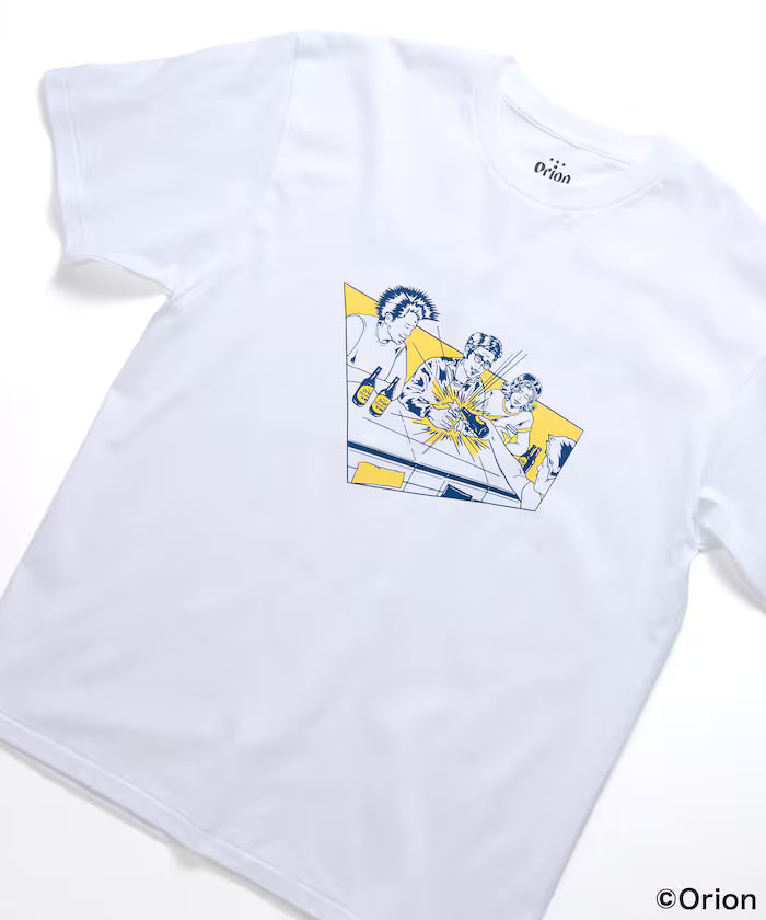 [5/29 12:00~ Release] Exclusive ICE COLD ORION Cheers TEE - White