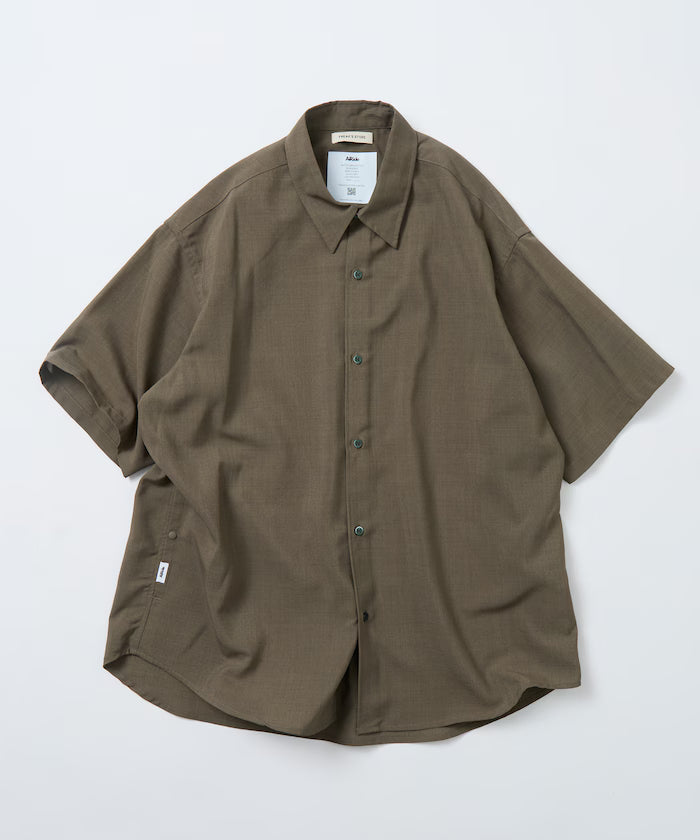 AiRide/AiRide Relax Fit Short Sleeve Regular Collar Shirt/Pocketable/Quick Drying/UV Cut [Limited Edition]