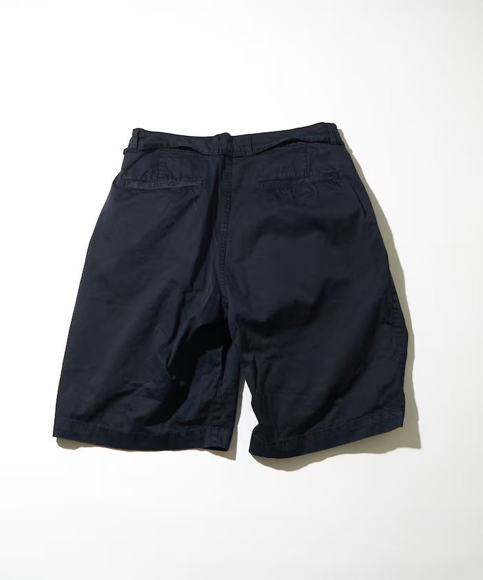 Extra Long Staple Organic Cotton 2 Tuck Chino Shorts