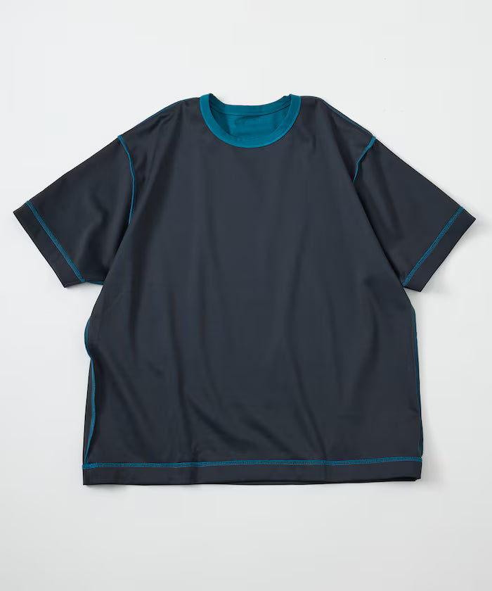Relaxed Fit Reversible Cardboard Short Sleeve T-Shirt / Color Design