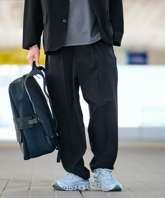 AiRide/AiRide Relax Fit Seersucker Setup/Tailored Jacket/Wide Slacks/Quick Dry/UV Cut 【Limited Release】