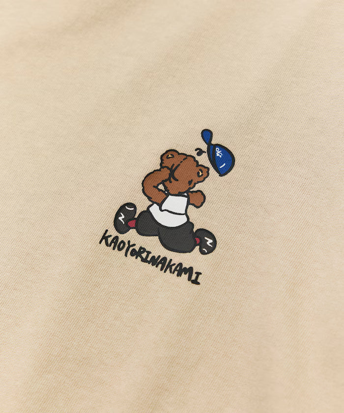 [Sales start on May 22 at 12:00] kaoyorinakami × FREAK'S STORE / Kaoyorinakami limited edition Hashiri Punch Bear Tee