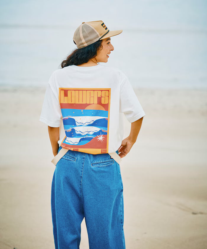 GREENROOM GALLERY × FREAK'S STORE / Greenroom Gallery Limited Edition Daniella Manini Short Sleeve T-Shirt - White